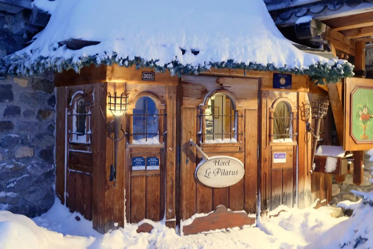 *** Aparthotel Hotel 3 Etoiles -Restaurant Le Pilatus Courchevel Frankreich